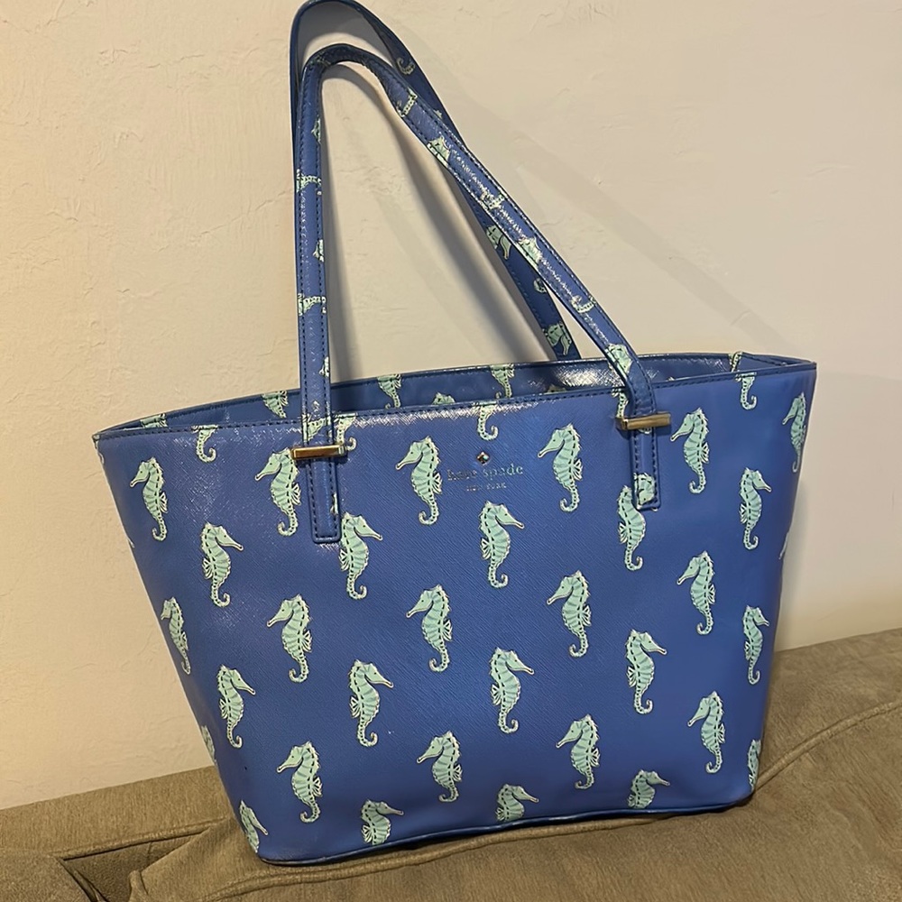 Kate spade sea horse purse